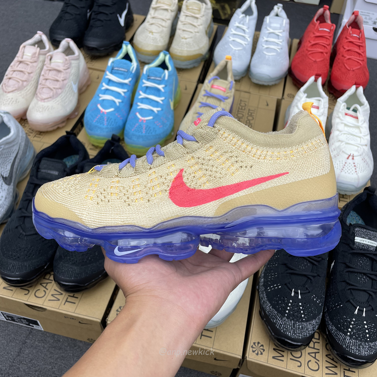 Nike Air Vapormax 2023 Fk Black Sail Anthracite (14) - www.newkick.vip